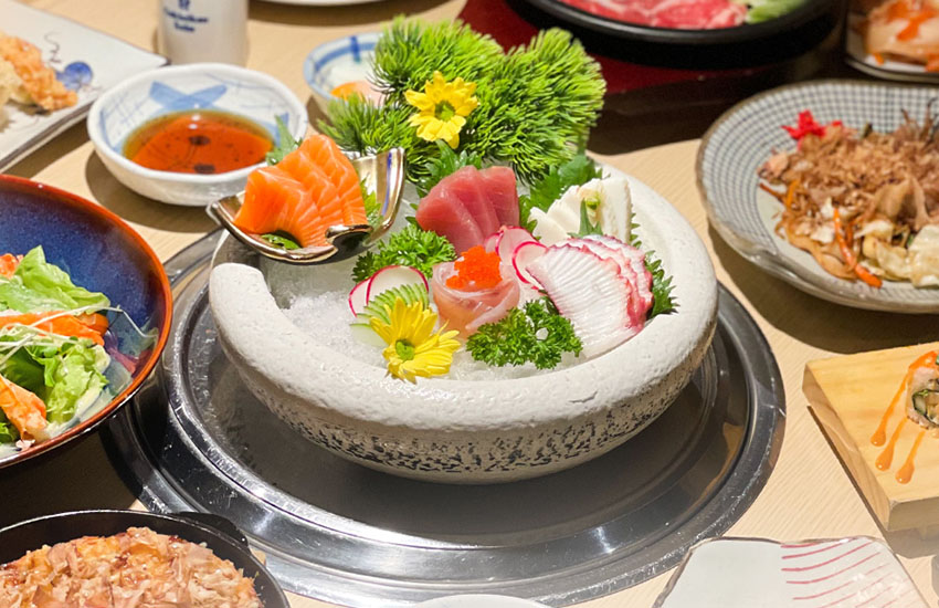 Isushi thiên đường buffet với đa dạng hơn 100 món ăn 