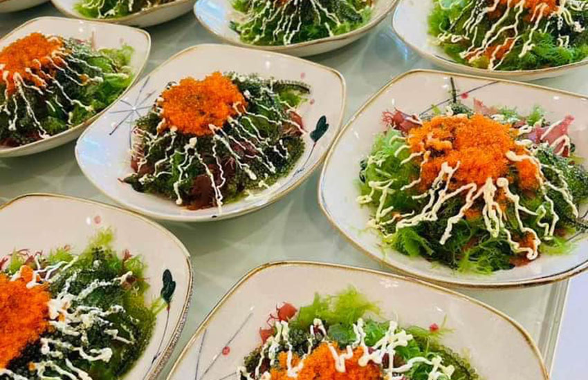 Món ăn tại Takumi được chế biến chuyên nghiệp, giữ nguyên hương vị đặc trưng