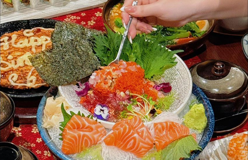 Thực đơn Shiba Sushi phong phú, đa dạng các món ăn truyền thống Nhật